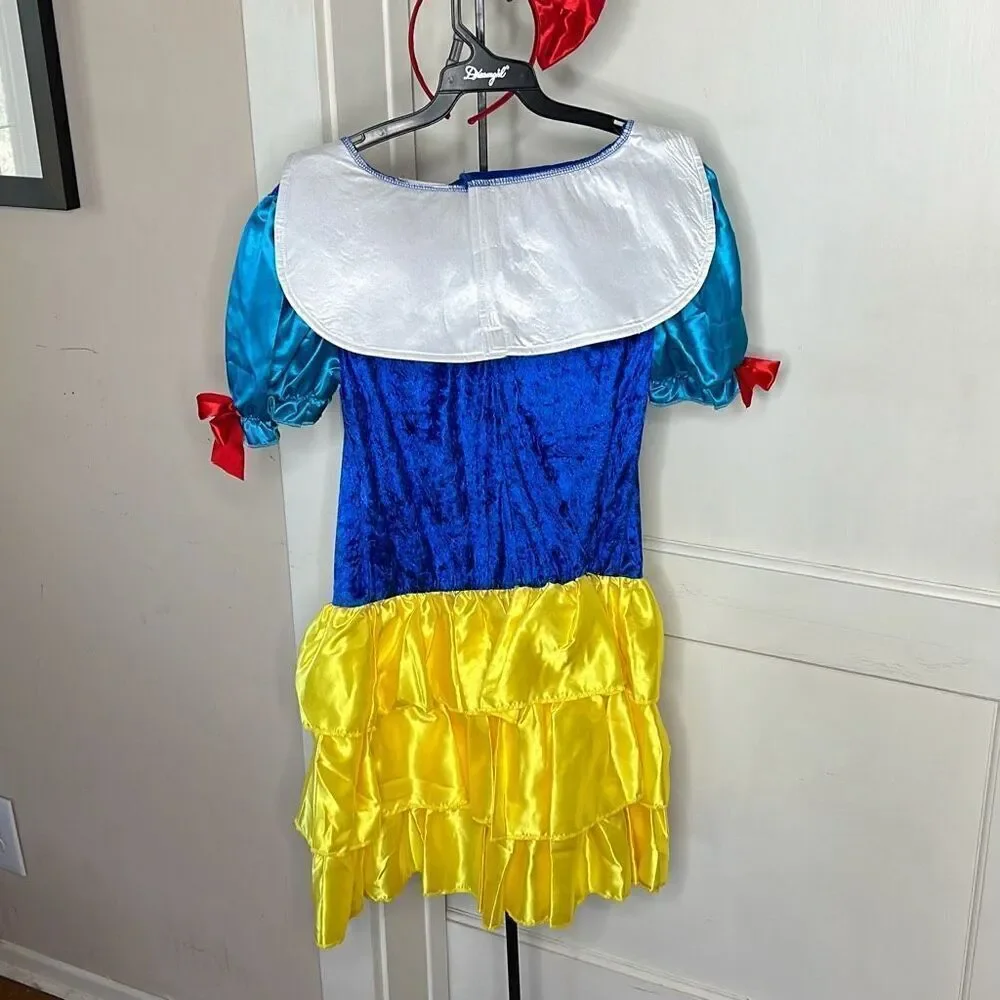 Dreamgirl Snow White Halloween Costume Juniors Size Large Fairytale Princess Nwo